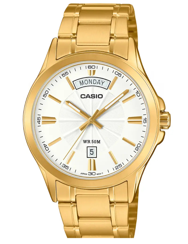 RELOJ CASIO HOMBRE MTP-1381GD-7AVDF