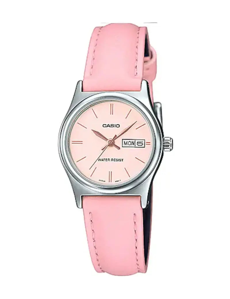RELOJ DAMA CASIO ROSADO LTP-V006L-4BUDF