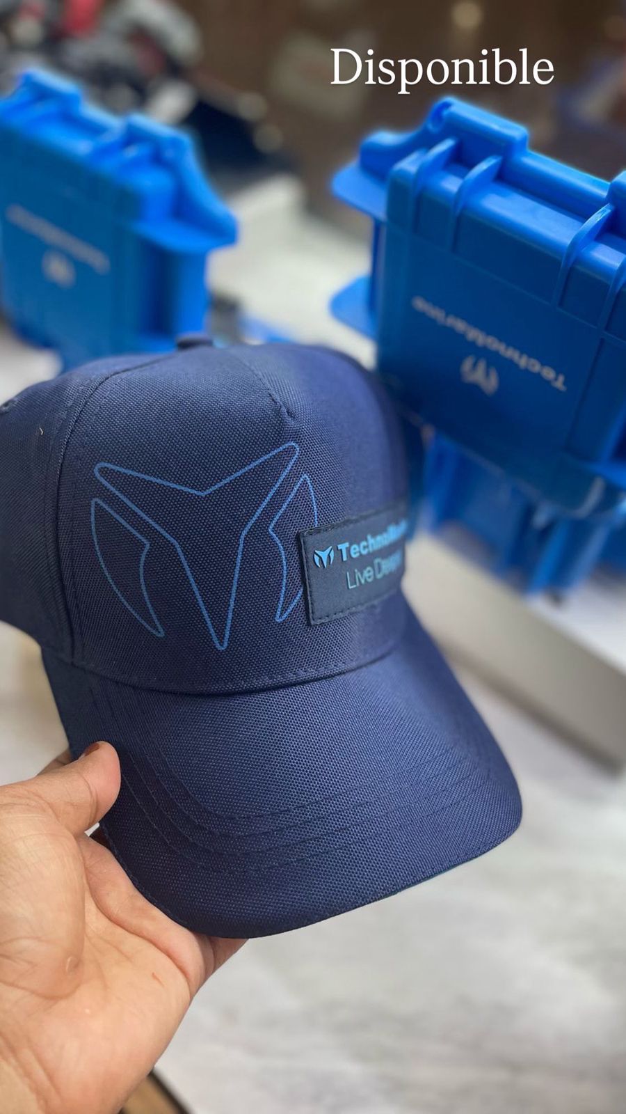 GORRA HOMBRE TECHNOMARINE AZUL