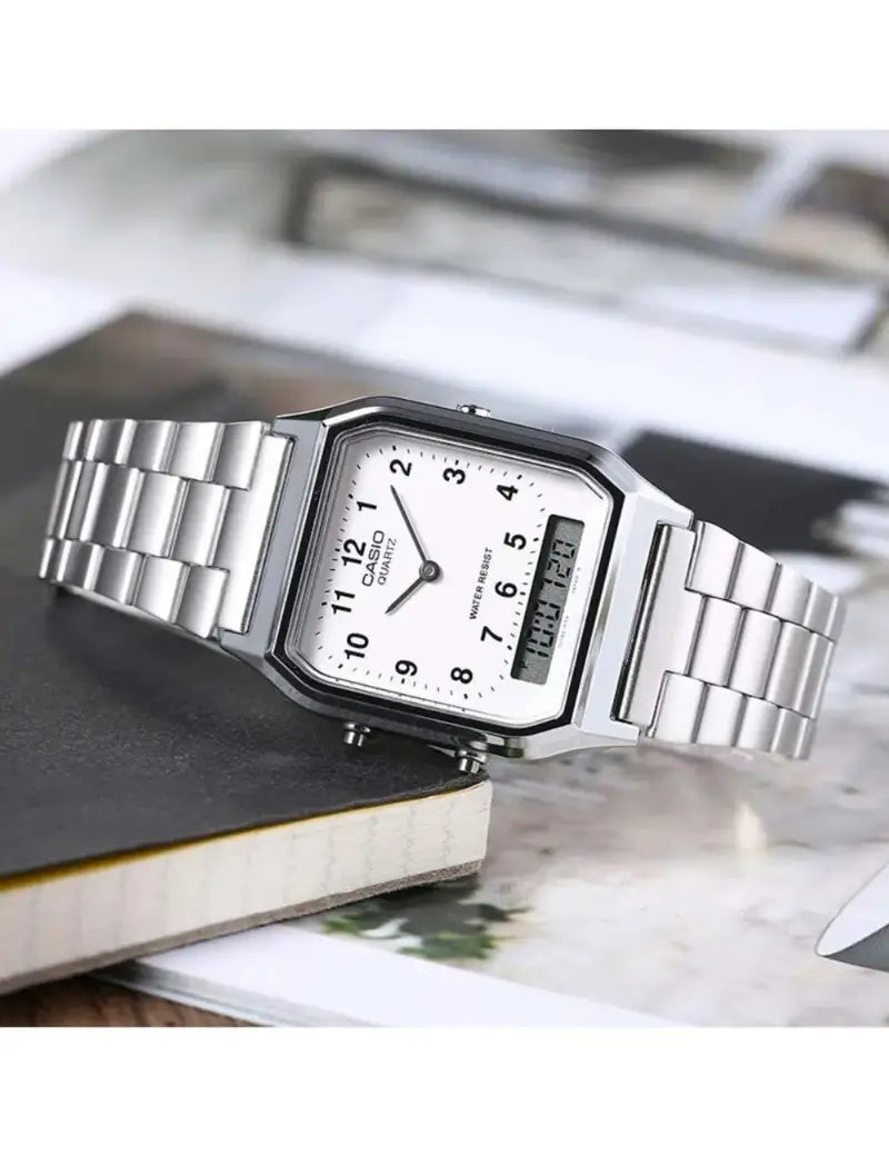 RELOJ UNISEX CASIO VINTAGE AQ-230A-7MB