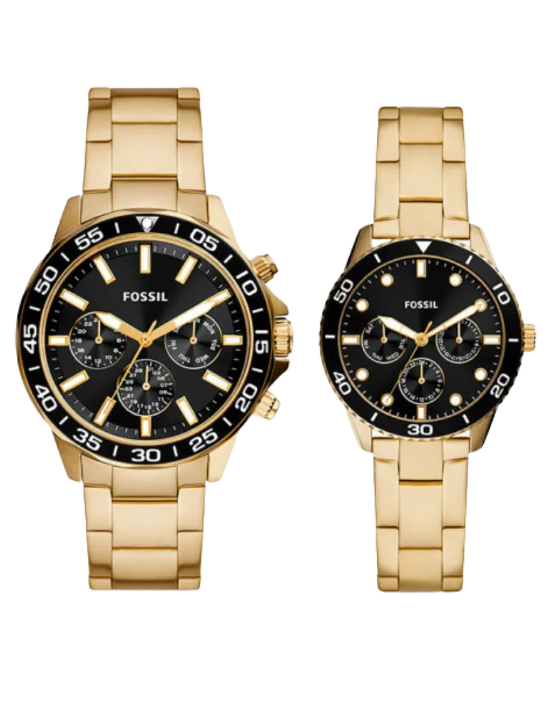 RELOJ FOSSIL DAMA Y CABALLERO BQ2643, killaclock